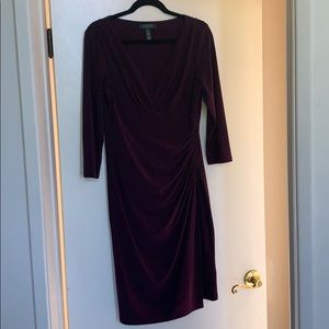 Lauren Ralph Lauren Fabulous eggplant dress